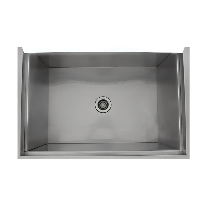 RCS Valiant 24 Inch Stainless Steel Drop-In Ice Cooler with Lid - VIC2