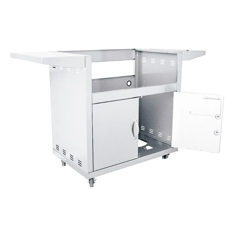 RCS 32 Inch Stainless Steel Freestanding Grill Cart