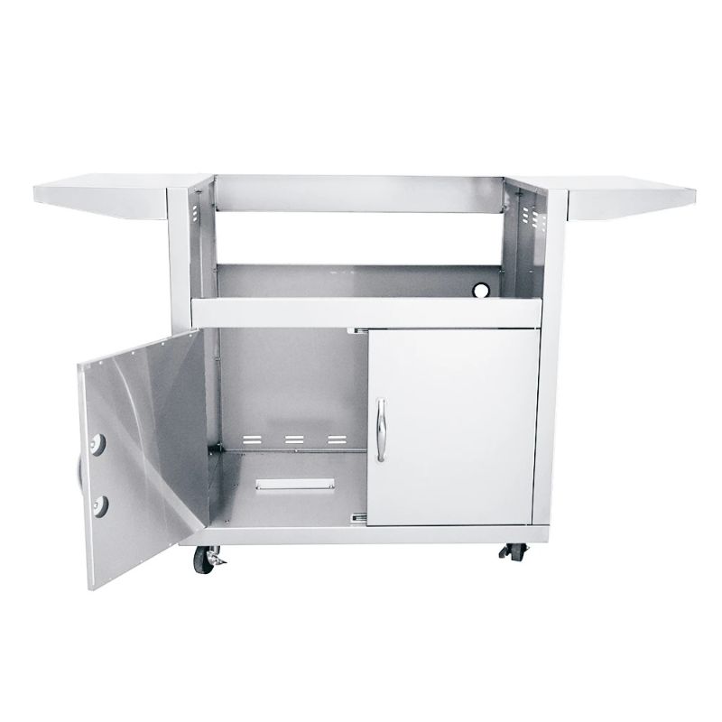 RCS 40 Inch Freestanding Stainless Steel Grill Cart
