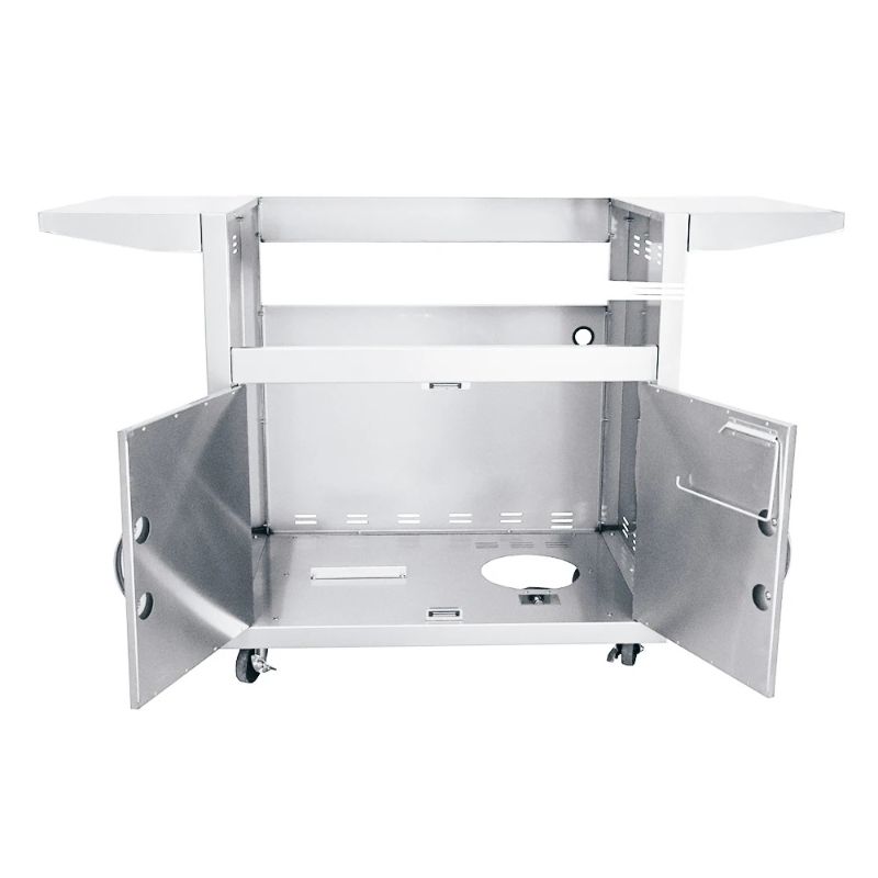 RCS 32 Inch Stainless Steel Freestanding Grill Cart
