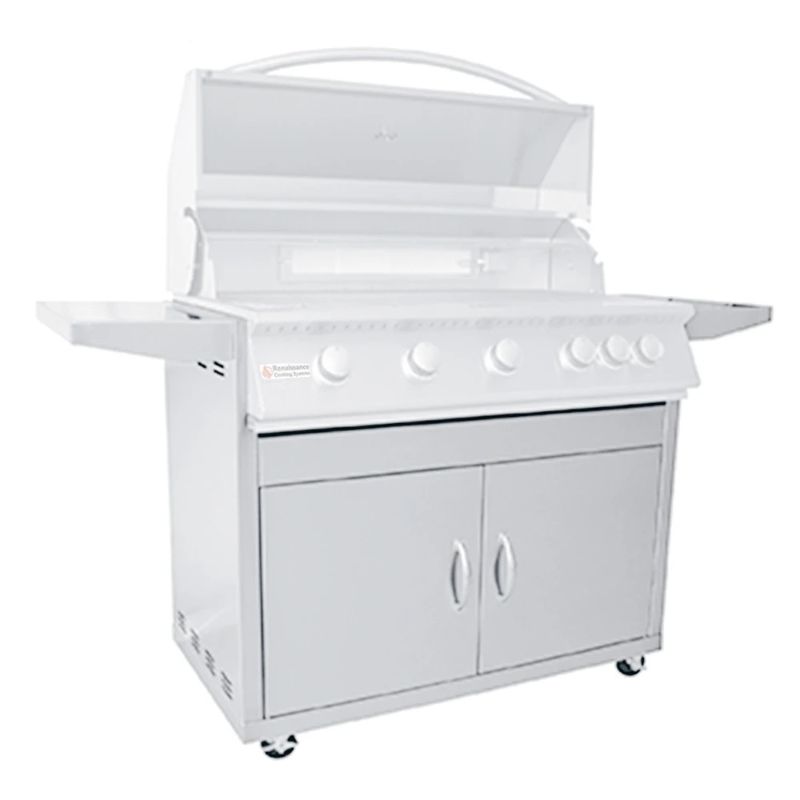 RCS 40 Inch Freestanding Stainless Steel Grill Cart