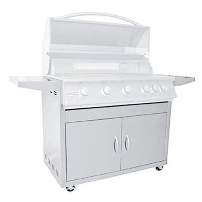 RCS 40 Inch Freestanding Stainless Steel Grill Cart