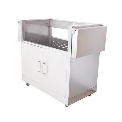RCS 30 Inch Cutlass Pro Stainless Steel Freestanding Grill Cart