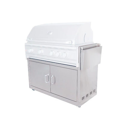 RCS 38 Inch Cutlass Pro Stainless Steel Freestanding Grill Cart