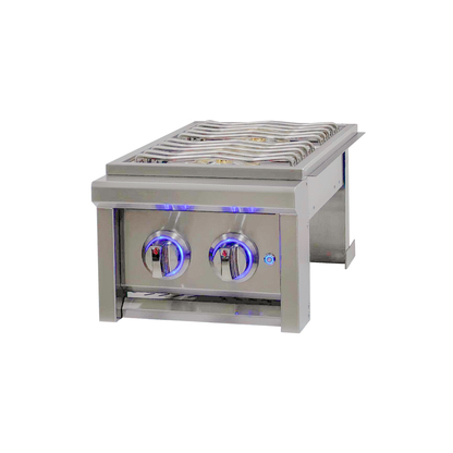 RCS Cutlass Elite Double Side Burner - CDB1EL