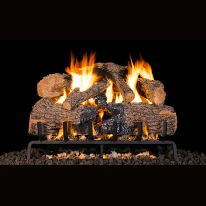 RH Peterson Real Fyre Charred Angel Oak Vented Gas Log Set | G31