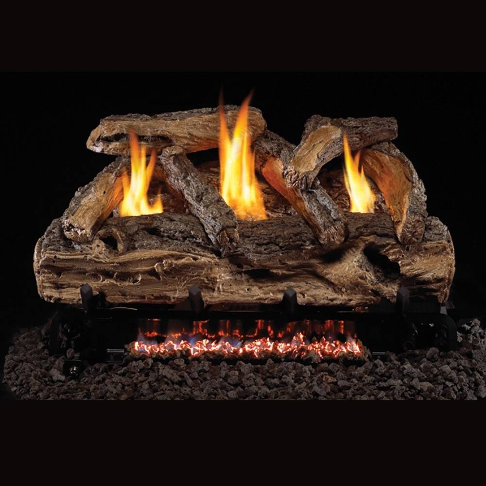 RH Peterson Real Fyre Split Oak Vent Free Gas Log Set