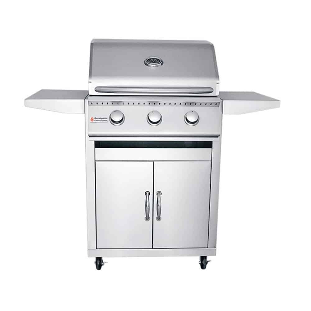 RCS Premier Series 26" 3 Burner Freestanding Gas Grill