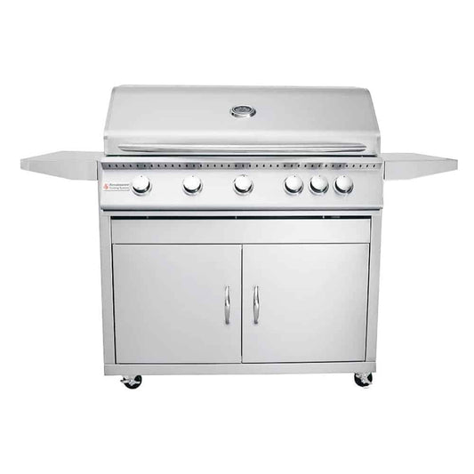 RCS Premier Series 40" 5 Burner Freestanding Gas Grill