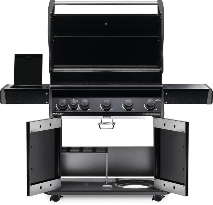 Napoleon Rogue® XT Black Gas Grill with Infrared Side Burner - RXT625SIBPK-1