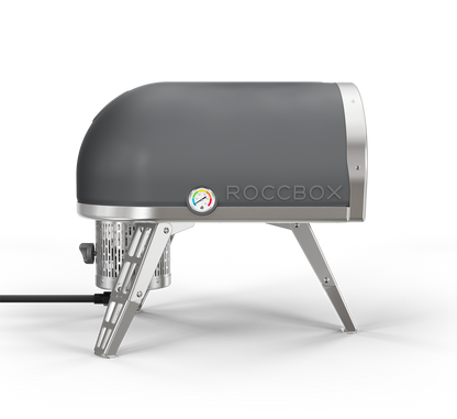 Gozney Roccbox Portable Pizza Oven - Gray Color - Side View