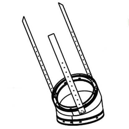 Majestic SL330 Degree Elbow Offset and Return Pipe