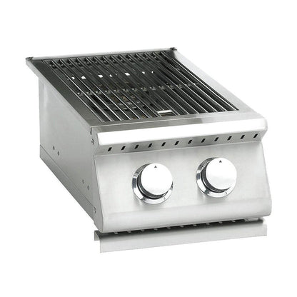 Summerset Stainless Steel Built-In Double Side Burner - Outdoor Kitchen Appliances