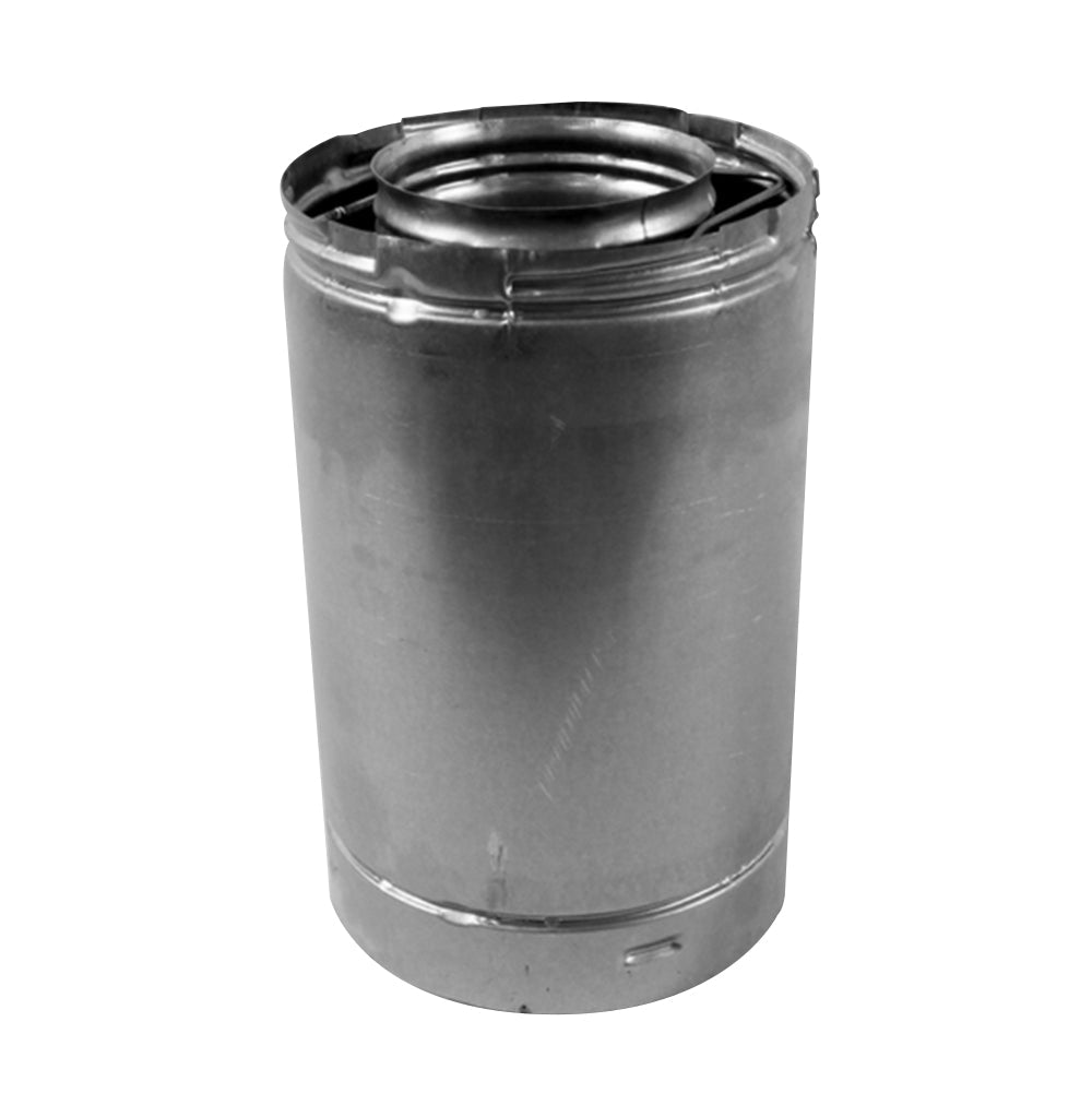 Superior 12-Inch Rigid Stove Pipe for 4.5x7.5-Inch SecureVent Direct Vent System