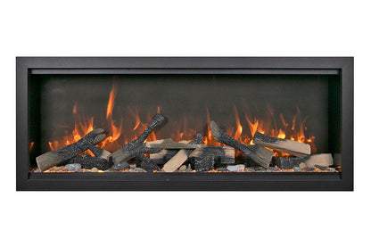 Amantii Symmetry Bespoke Extra Tall 50'' Smart Wall Mount / Recessed Electric Fireplace