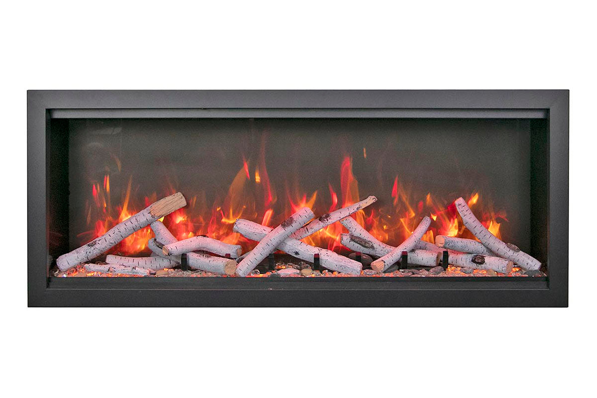 Amantii Symmetry Bespoke Extra Tall 88'' Smart Wall Mount / Recessed Electric Fireplace