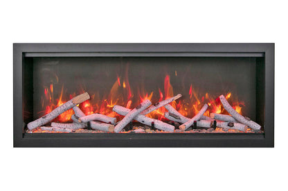Amantii Symmetry Bespoke Extra Tall 88'' Smart Wall Mount / Recessed Electric Fireplace