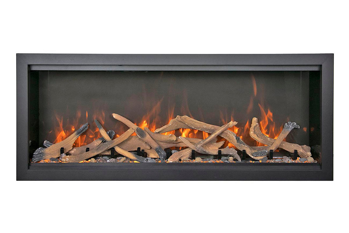 Amantii Symmetry Bespoke Extra Tall 88'' Smart Wall Mount / Recessed Electric Fireplace