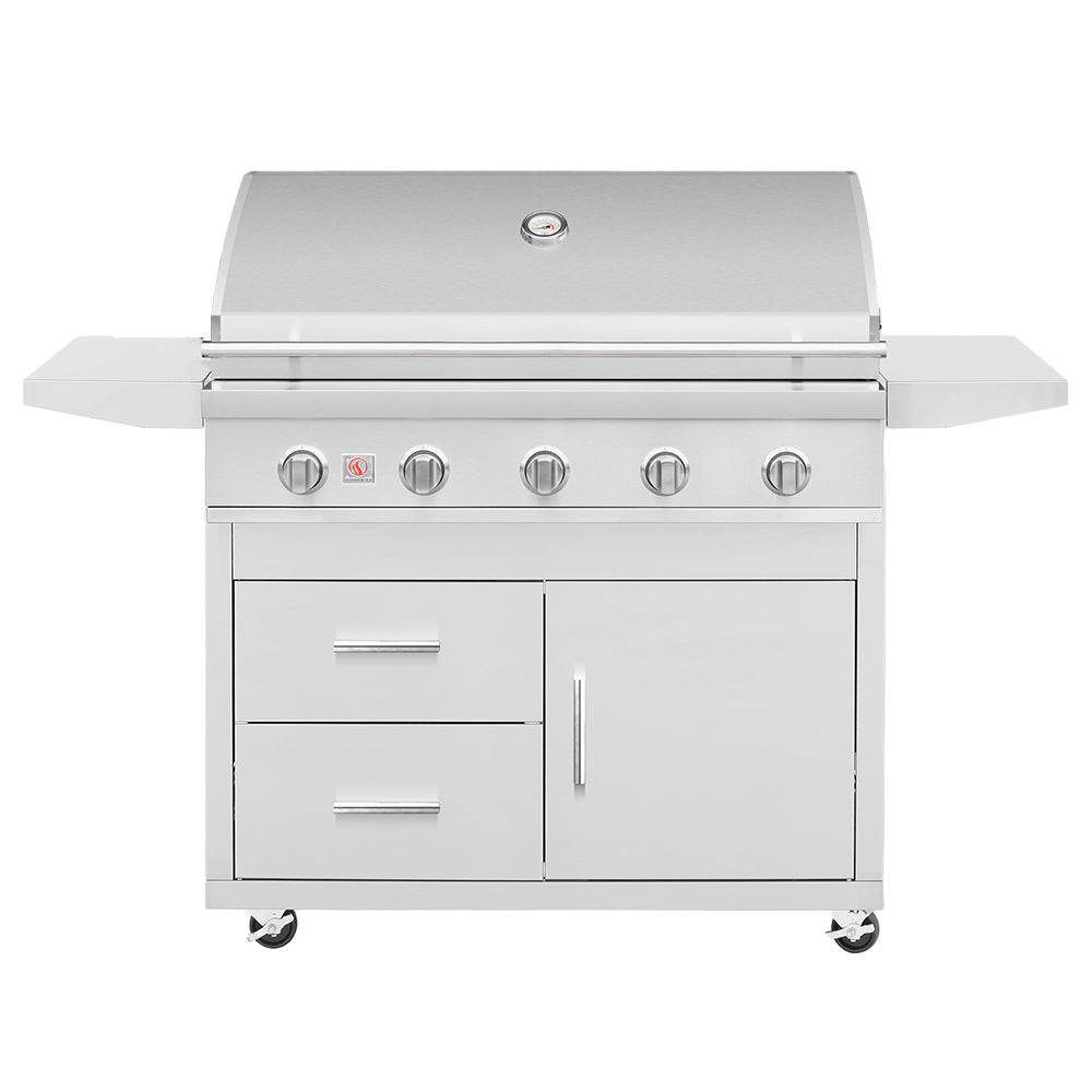 Summerset Sizzler Deluxe Freestanding 40-Inch Gas Grill