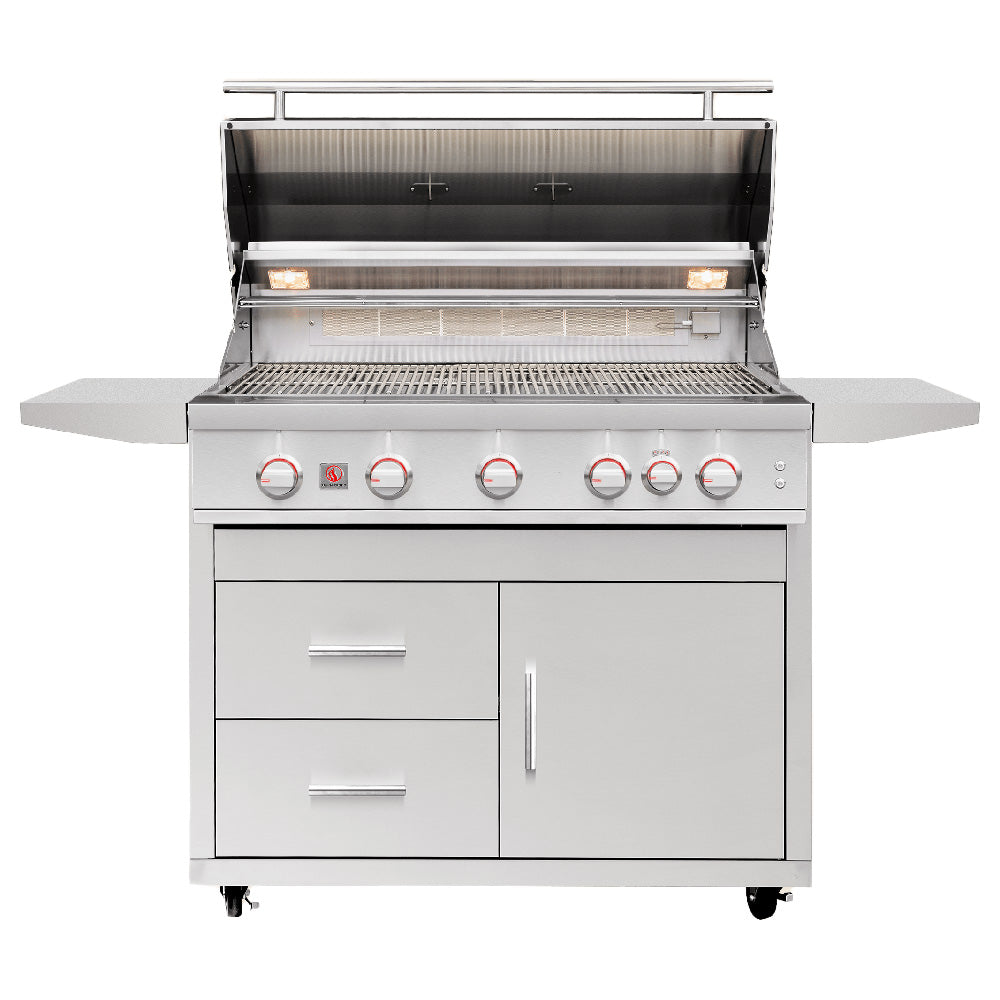 Summerset Sizzler Deluxe Freestanding 40-Inch Gas Grill