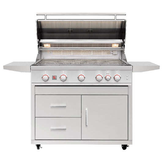 Summerset Sizzler Deluxe Freestanding 40-Inch Gas Grill