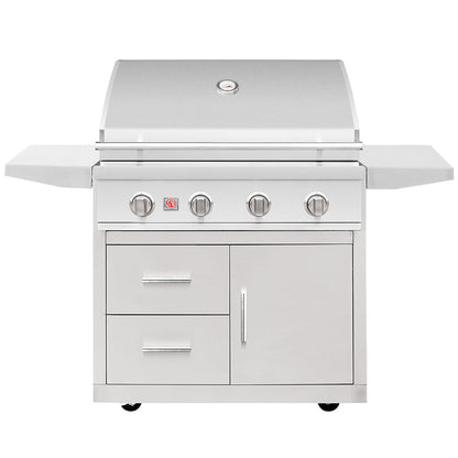 Summerset Sizzler Pro Series Deluxe Freestanding 32-Inch Gas Grill