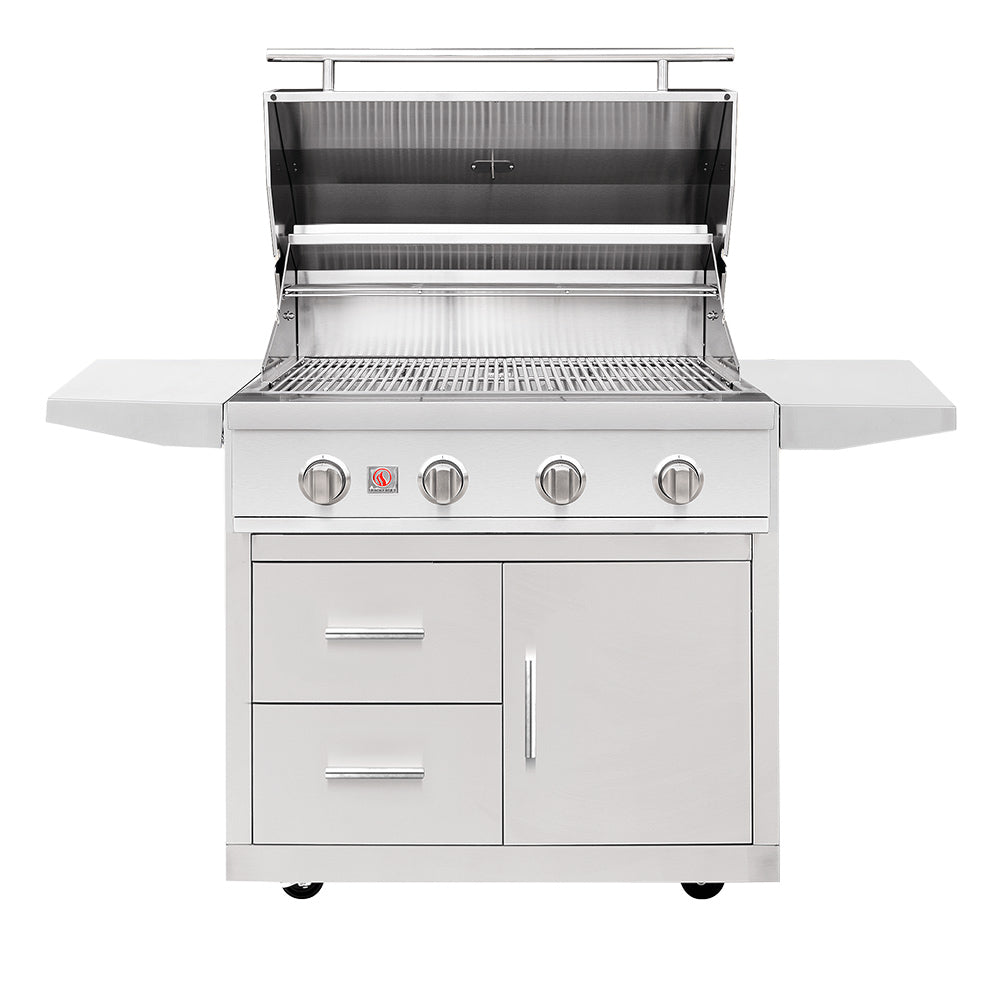 Summerset Sizzler Pro Series Deluxe Freestanding 32-Inch Gas Grill