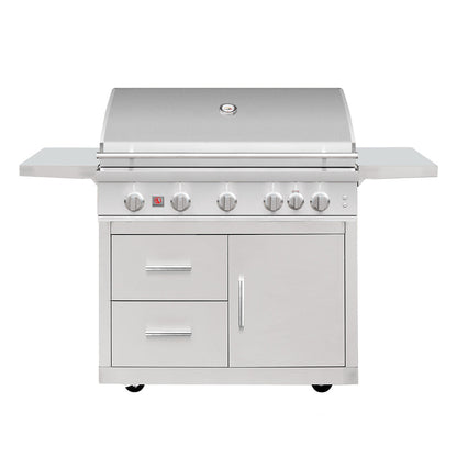 Summerset Sizzler Pro Series Deluxe Freestanding 40-Inch Gas Grill