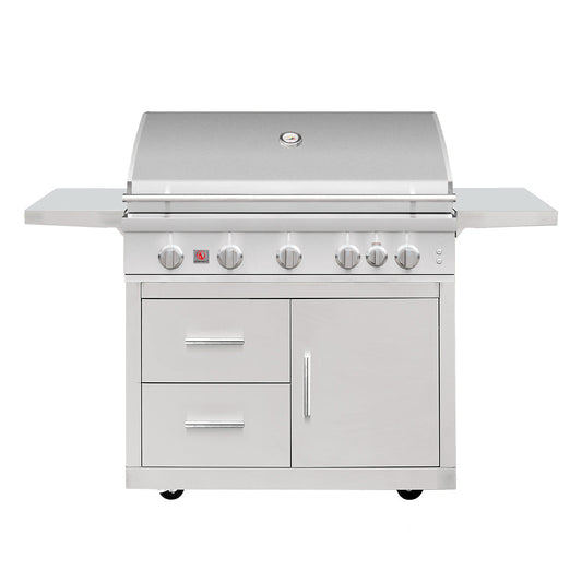 Summerset Sizzler Pro Series Deluxe Freestanding 40-Inch Gas Grill