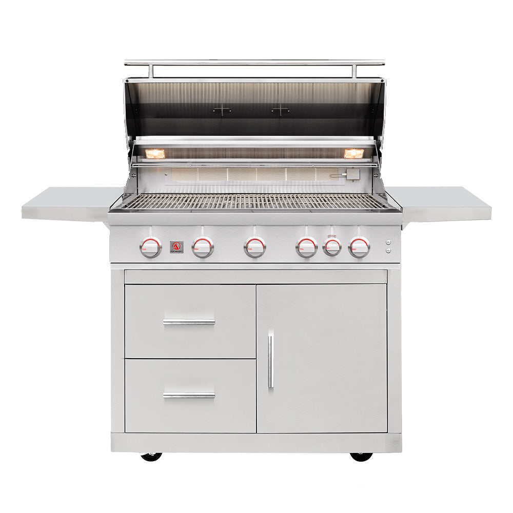 Summerset Sizzler Pro Series Deluxe Freestanding 40-Inch Gas Grill
