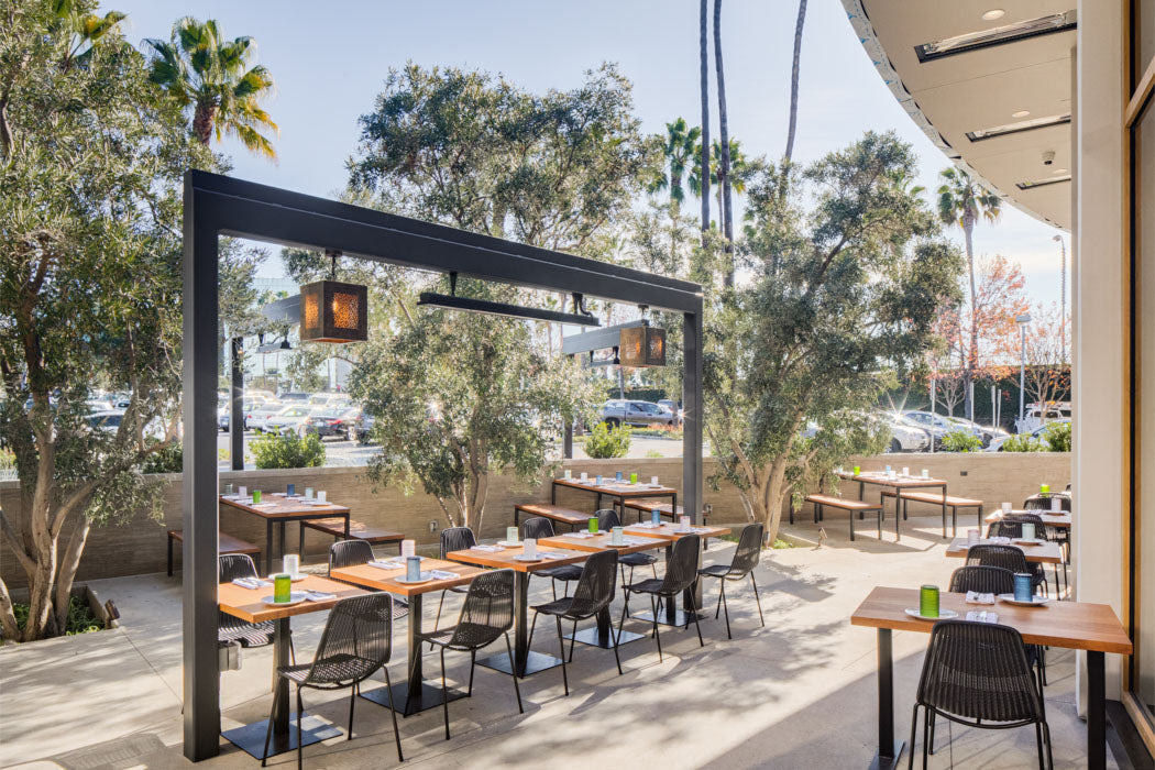 Infratech SL-Series Slimline Single Element 2400Watt Outdoor Electric Heater | 277V