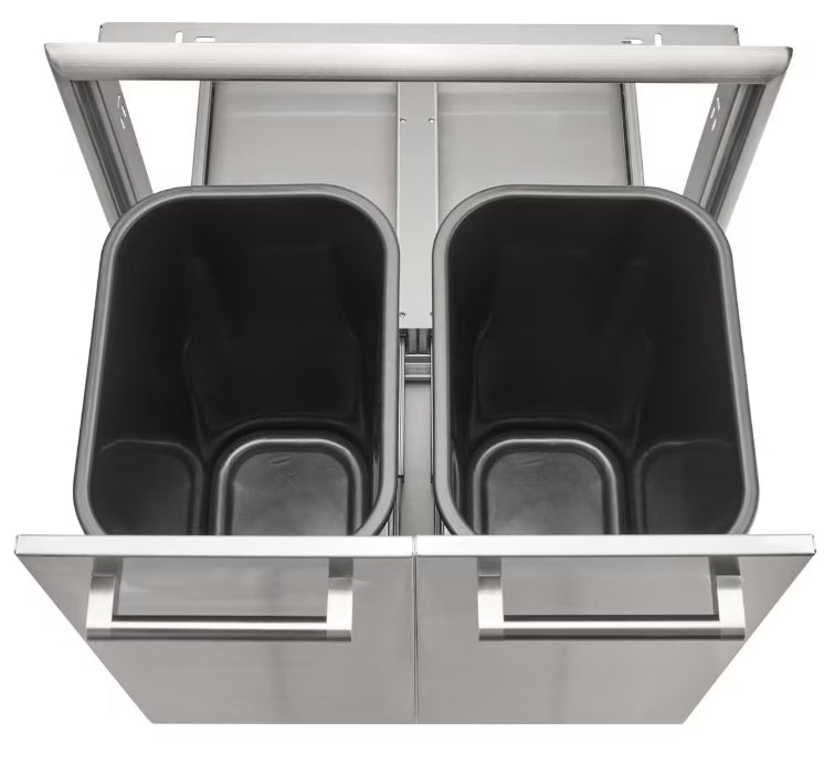 Coyote 26 Inch Pull Out Trash and Recycle - C3-TC