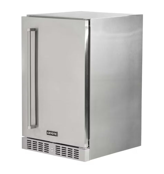 Coyote Outdoor Rated 22 Inch Refrigerator