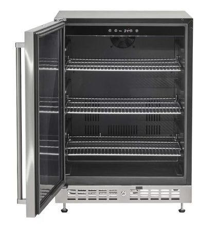 Coyote 24 Inch Outdoor Rated Refrigerator - C124R-S