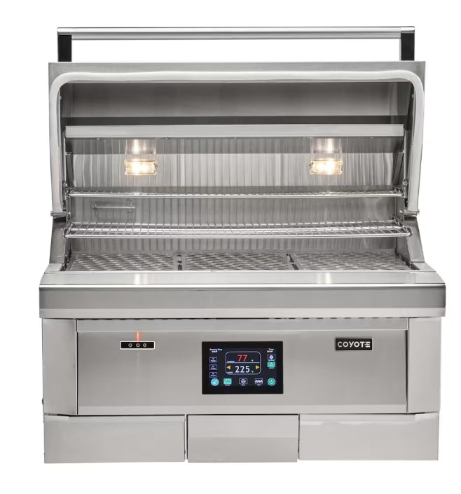 Coyote 36 Inch Built in Pellet Grill - C2P36
