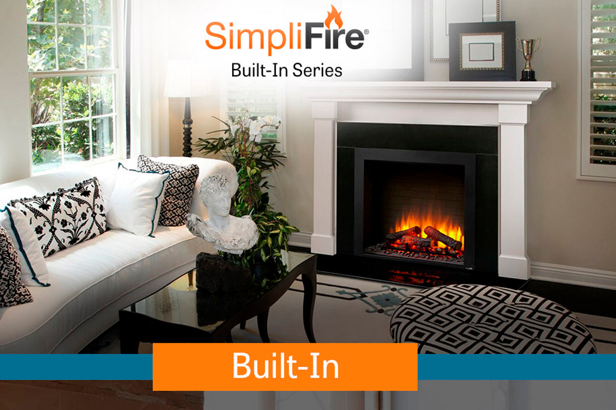 SimpliFire 36" Built-In Electric Firebox