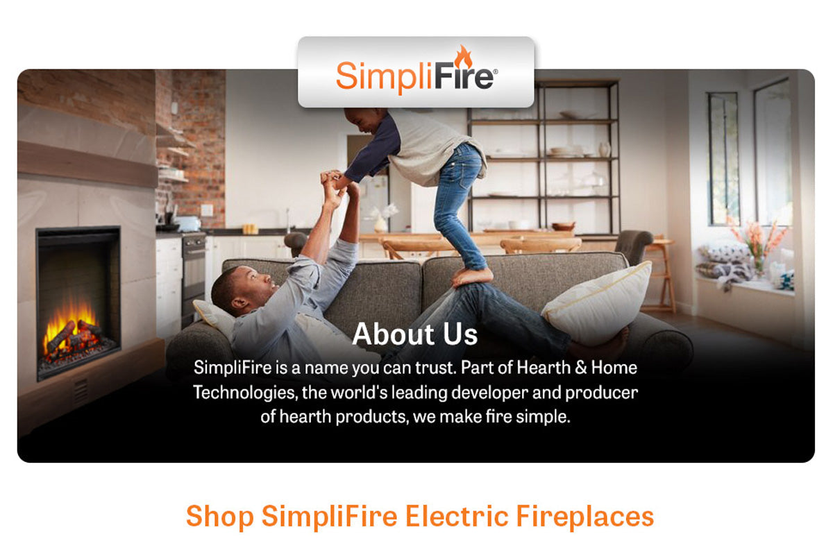 SimpliFire 36" Built-In Electric Firebox
