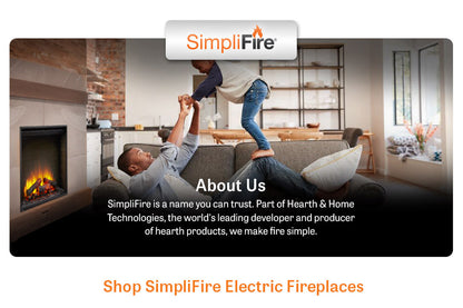 SimpliFire 36" Built-In Electric Firebox