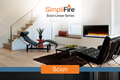 SimpliFire Scion 78'' Built-In Linear Electric Fireplace