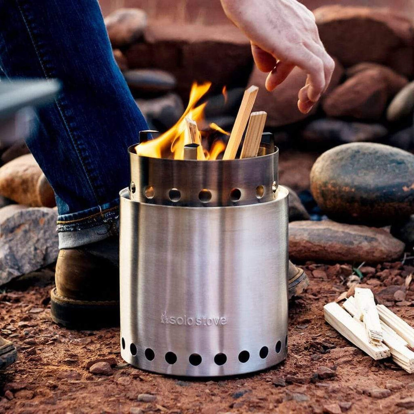 Solo Stove Campfire Stainless Steel Camp Stove