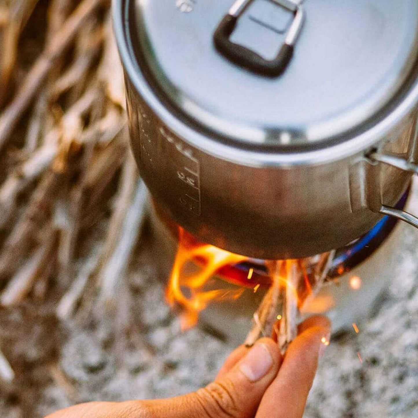Solo Stove Lite Stainless Steel Camp Stove