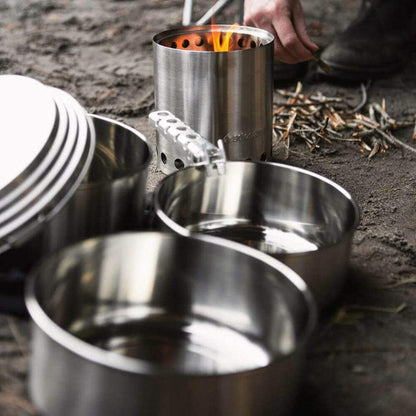 Solo Stove Stainless Steel 3 Pot Set