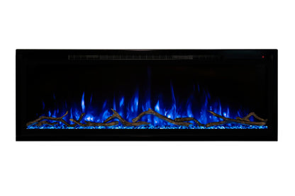 Modern Flames Spectrum Slimline 50'' Wall Mount / Recessed Linear Electric Fireplace