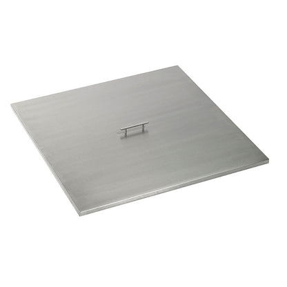 TOP Stainless Steel Cover with Handle For Square Fire Pits & Bowls