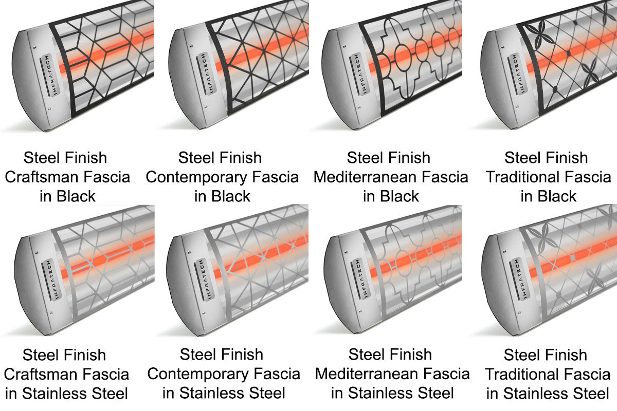 Infratech C-Series Single Element 3000Watt Outdoor Infrared Electric Heater | 277V