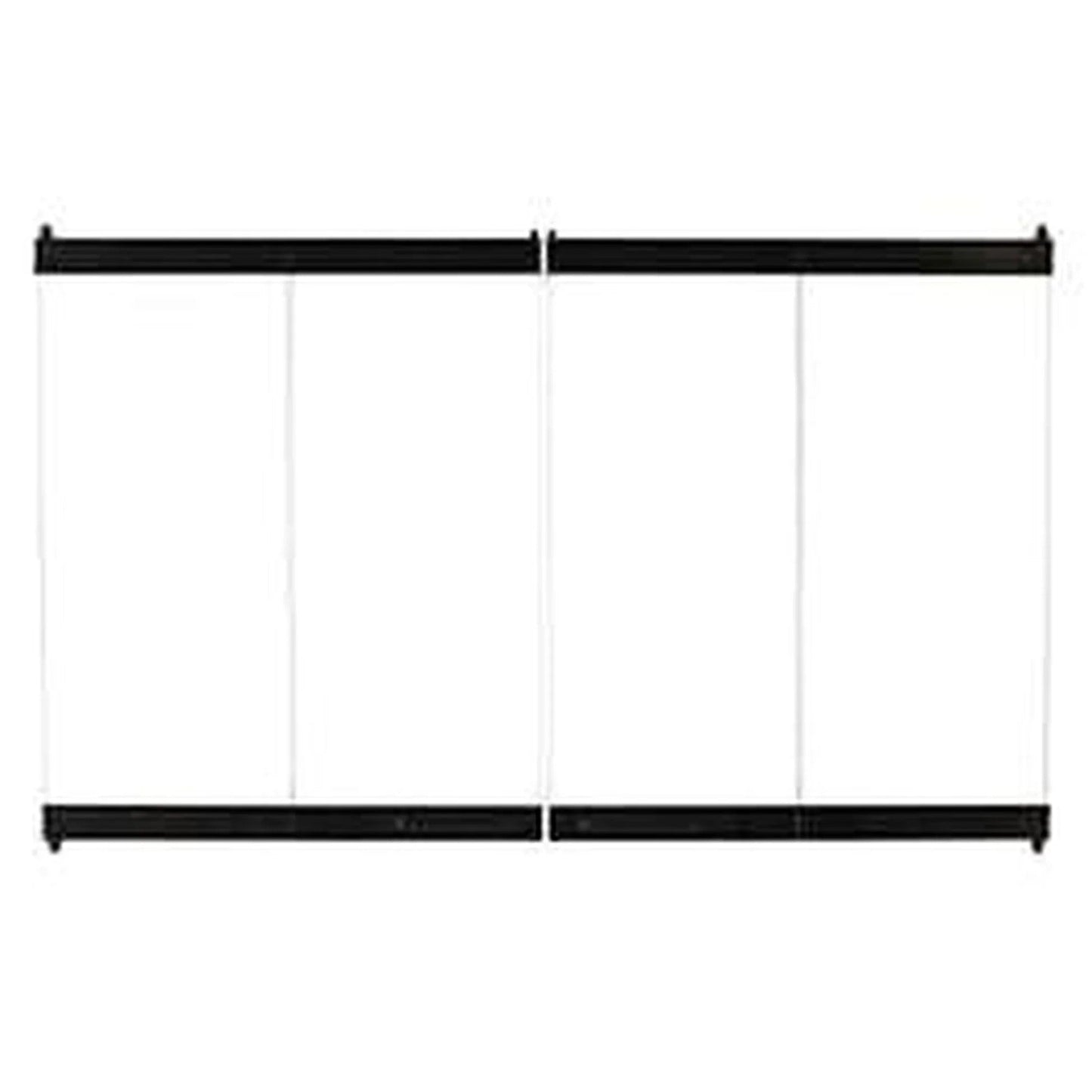 Superior 36" Standard Bi-Fold Door, Black