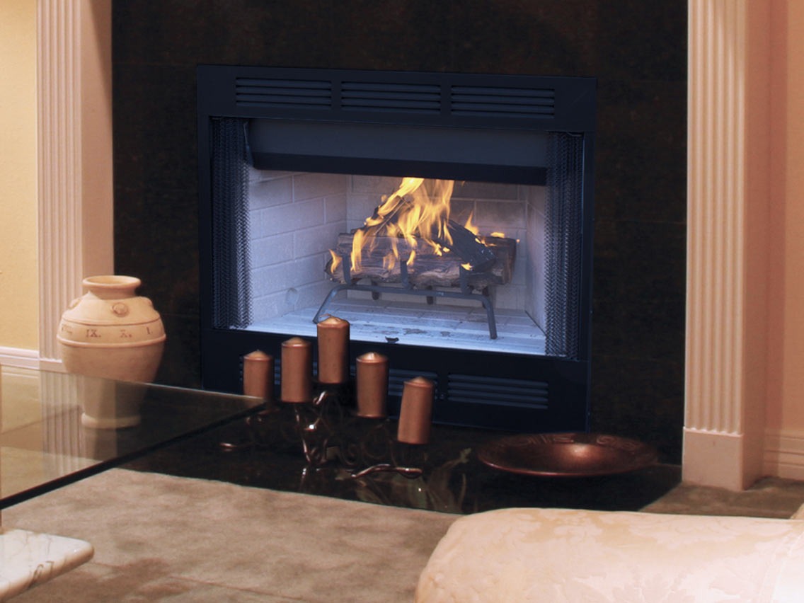 Superior 42-Inch Wood-Burning Fireplace - WRT/WCT2042