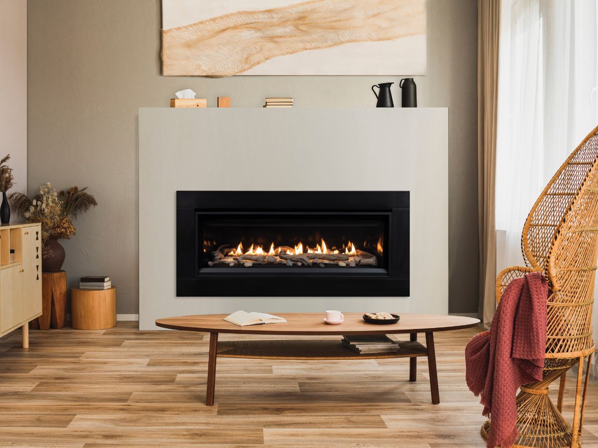 Superior 55" Direct Vent Linear Gas Fireplace | DRL3555