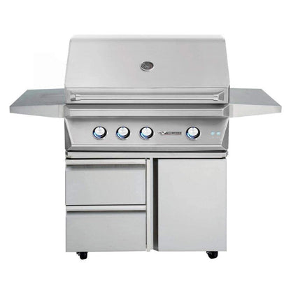 Twin Eagles 36-Inch Freestanding Gas Grill with Drawers and Door