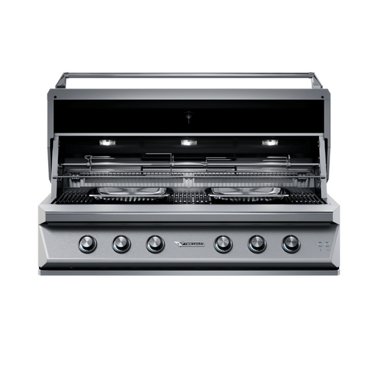 Twin Eagles 54-Inch 4-Burner Built-In Gas Grill with Sear Zone & Two Infrared Rotisserie Burners